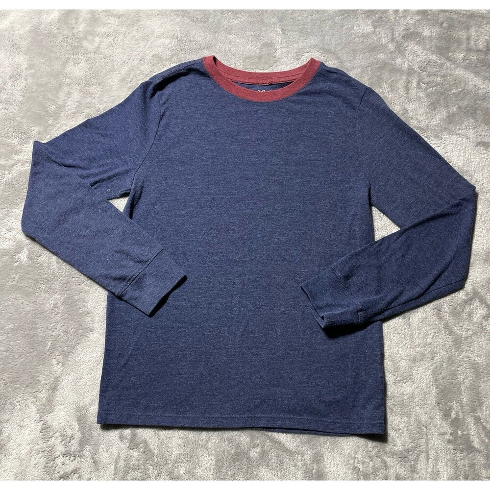 Cat And Jack Boys Blue Long Sleeve T Shirt Size Medium 8/10